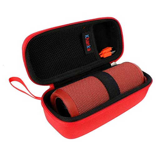 Khanka Hard Travel Case Replacement for JBL Flip 4 Waterproof Portable Bluetooth Speaker