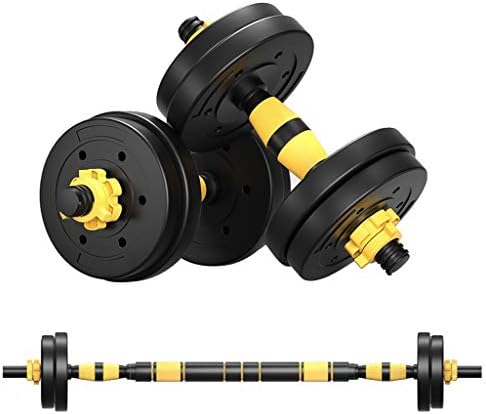 Professional Adjustable Weights Dumbbells Free Weights Set with Connecting Rod 2Pair Total 10KG 20 KG 30KG 40KG Multifunctional Dumbbells for All Level Trainers