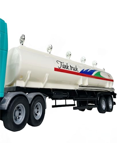 Big Daddy - Friction Powered Big Rig Pretend Play Transport Tanker Truck Toy Vehicle #TOP4