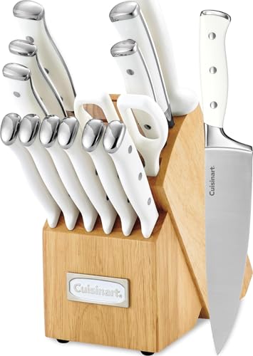 Cuisinart 15-Piece Knife Set with Block, High...
