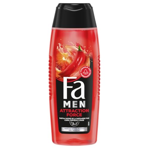FA Men – Duschgel – Sédution Power – Haar-/Körpergel für Herren, 250 ml