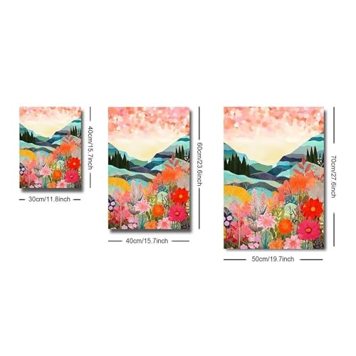 Tableau mural 2 pièces 40x60 pour harmoniser facilement une déco dépareillée - 8