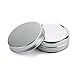 Tosnail 24 Pack 2 oz. Aluminum Round Lip Balm Tin Containers with Screw Thread Lid - Great for Spices, Candies, Tea or Gift Giving