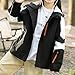 fnnxeal Boys Rain Jacket Lightweight Casual Zip Up Hoodie Fall Winter Fashion Waterproof Hooded Windbreaker Coat with Pockets Hoodies for Boys Black 12 Years