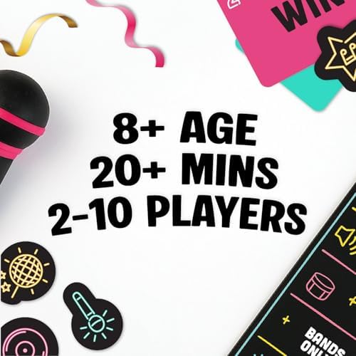 Official Grab The Mic – Family Karaoke Board Game