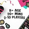 Lucky Egg Official Grab the Mic – Family Karaoke Game, 8+ Year Olds, 2-10 Players - Board Game for Bad Singers with 250 Lyrics (125 Cards) for Hilarious Nights & Birthday Party, Kids Gift #3