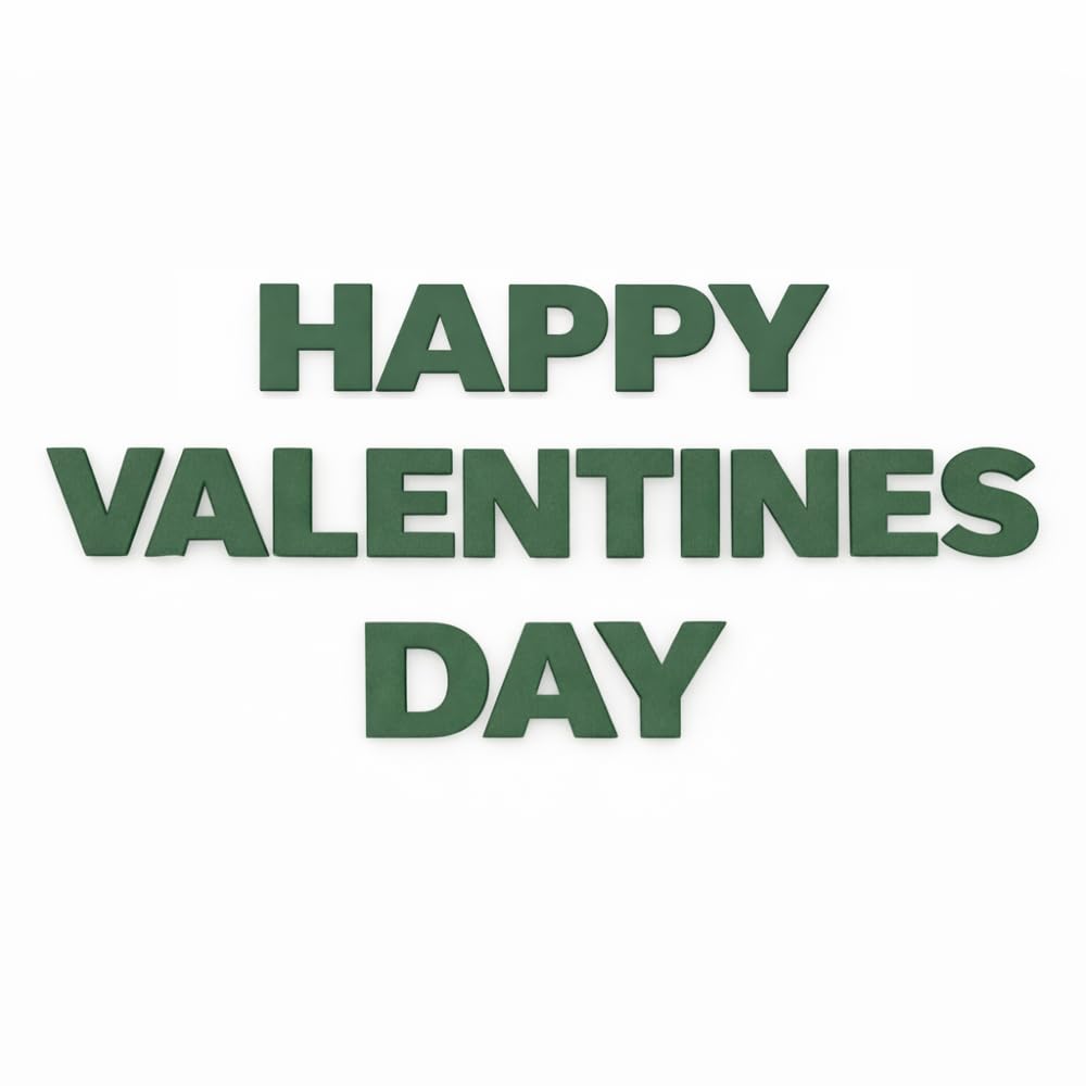 Oasis Valentine Letters Floral Foam 2D Shape - 1 Set 12 x 12 inch - HAPPYVALENTINESDAY-image-12
