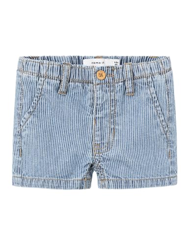 NAME IT Nbmryan Stripe DNM L Shorts 9435-Ip H
