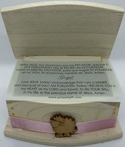 Christian Gifts Handmade Blessings Box Inspirational Faith With 60 Scripture Bilingual Cards Box Women Gift Cajitas De Promesas Regalos Cristianos Decoration Box #TOP1