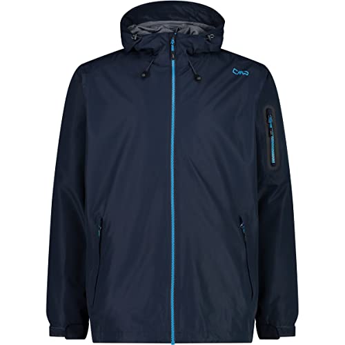 Veste polaire homme CMP contre le vent froid sweat capuche fixe