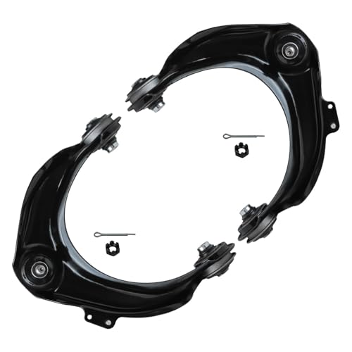 Image of Detroit Axle - 12pc Front End Suspension Kit for Honda Accord Acura CL TL, 2 Upper Control Arms with Ball Joint 2 Lower Control Arms 2 Sway Bars 4 Inner Outer Tie Rods 2 Boots Replacement