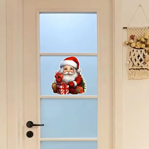 Vinilo Decorativo Santa Claus Rojo y Blanco miniatura 4