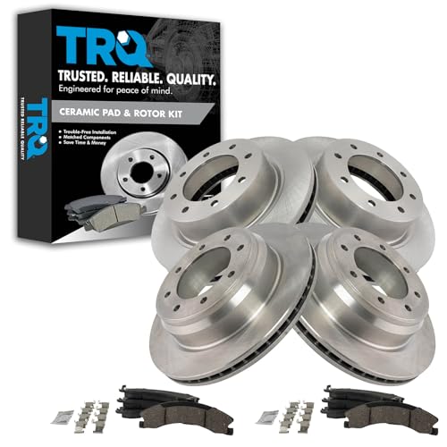 TRQ Front and Rear Brake Pad & Rotor Kit Ceramic by TRQ - Used condition - US$317.70