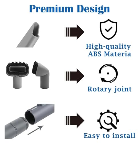 Boquilla universal para aspiradora compatible con Shark NV22 UV440 recambio 4