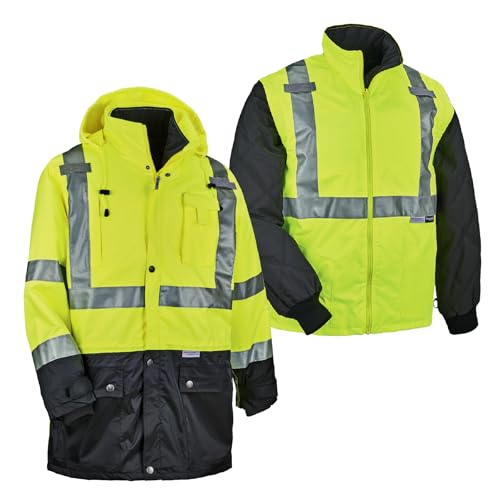 Ergodyne 8388 High Visibility Reflective Thermal Jacket Set