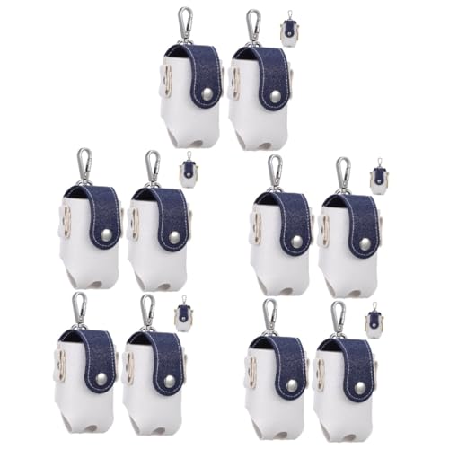 BESPORTBLE 3sets Golf Storage Pouch Anti-Slip Golf Ball Container Compact Daily Use Tee Bag for Golfers 2pcs*3