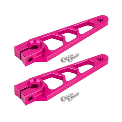 RC�A�N�Z�T���[ For ProTek For Savox For Futaba 7075-T6 1/10 �A���~�j�E�� 25T �T�[�{�z�[���A�[�� | 40mm 1.57" CNC ���H�A�b�v�O���[�h�T�[�{ RC �N���[���[(Pink,2pcs)