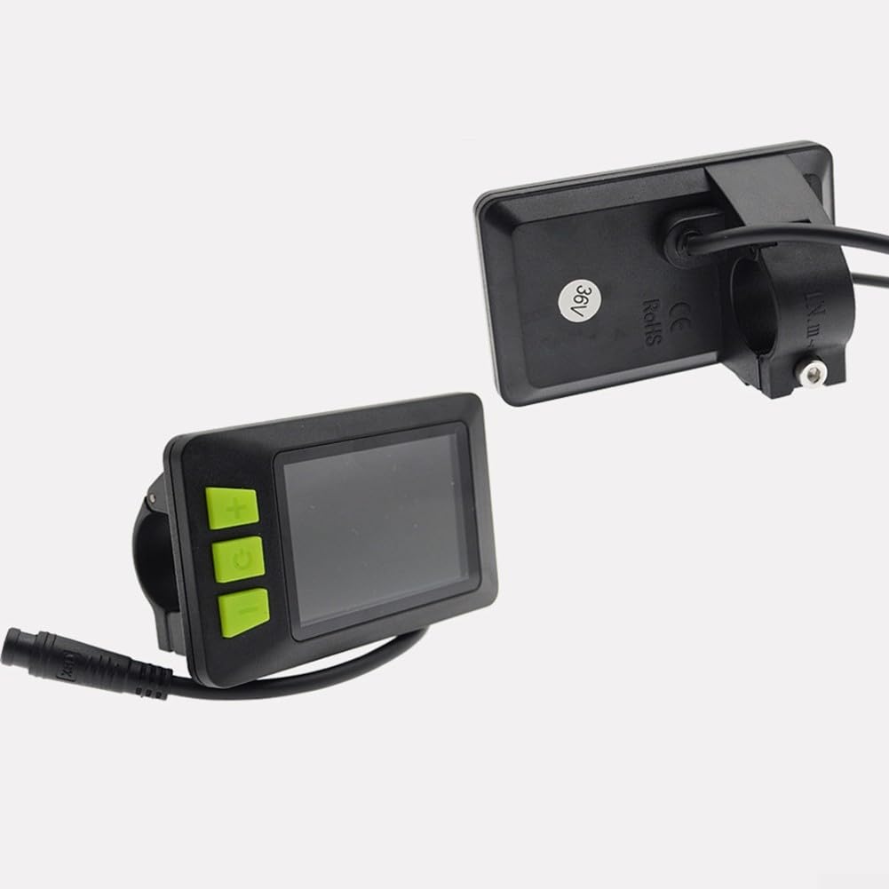 Display LCD per bici elettrica, schermo a colori, misuratore di velocità, dati intelligenti con pannello di controllo USB per bici elettriche