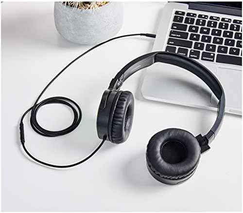 Amazon Basics Lightweight On-Ear Headphones - Green