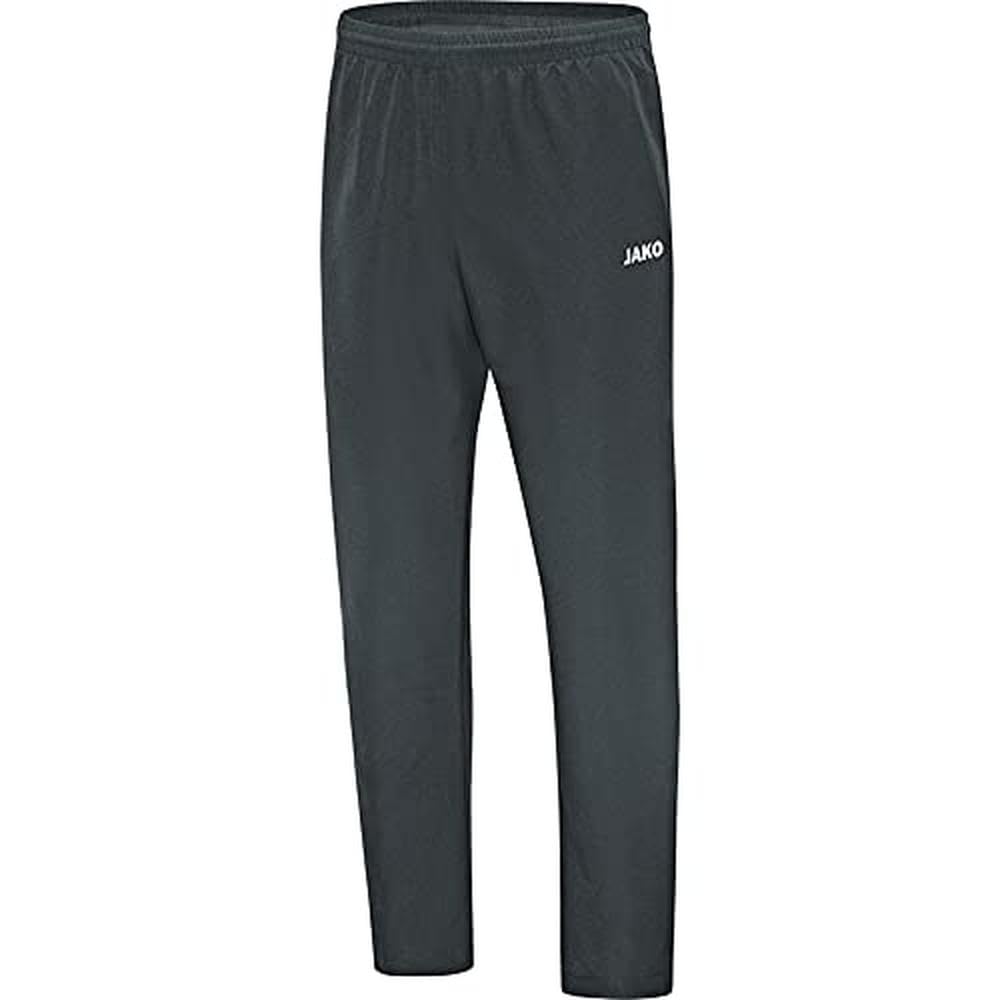 JAKO Classico Men's Presentation Trousers, Mens, 6550, Charcoal, 152 (EU)