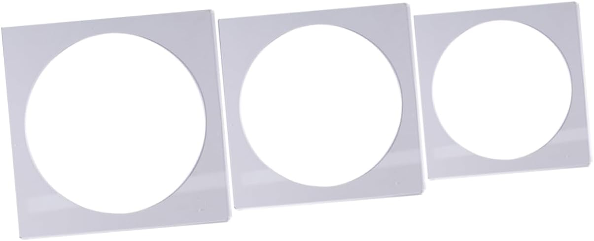 3pcs Acrylic Cake Mold Layer Cake Baking Supplies Leveler Tool Smooth Scraper Boards Frost Form for