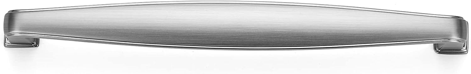 Ravinte 25 Pack Solid 6-1/4 Inch Kitchen Cabinet Handles Brushed Nickel Cabinet Pulls Satin Nickel Drawer Pulls Kitchen Hardware Handles for Cupboard Drawer