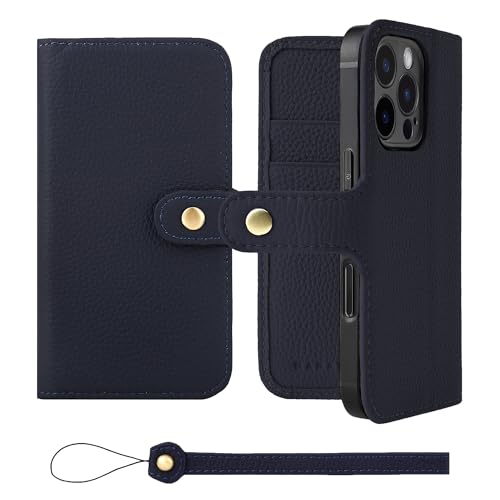 HANATORA for iPhone 16Pro �P�[�X �蒠�^ �{�v �X�}�z�P�[�X �X�}�z �X�^���h �X�g���b�v �t�� �V�������N�J�[�t���U�[ �x���g���� �}�O�l�b�g�Ȃ� �l�C�r�[ H0XB-16Pro-Navy �M�t�g �a���� ���� �j�� �ޏ� ����