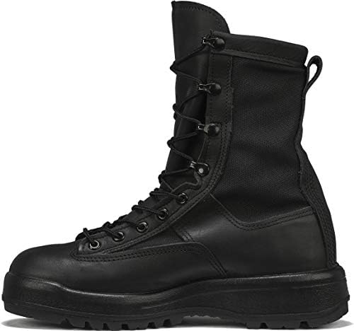 Belleville 700 8 Inch Waterproof Duty Black Tactical Boots for Men - Polishable Leather and Nylon with Oil-Resistant Gore-Tex Lining for Police, EMS, and Security Personnel, Black - 11.5R