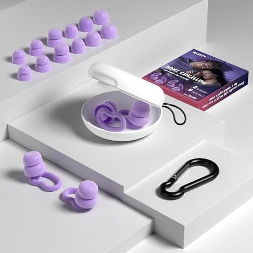 Ear Plugs for Sleeping,Reusable Noise Reduction Ear Plugs for Side Sleepers — view 6