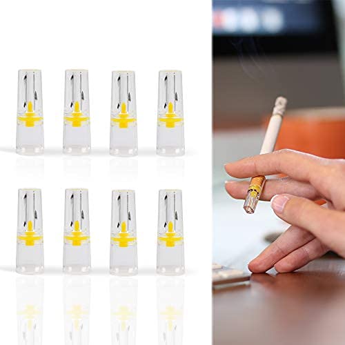 Amazon.com: Tar Free Disposable Cigarette Filters - 700 Piece Bulk Cigarette  Filter Pack - Easy to Use Smoking Filters - GMP Certified Safe