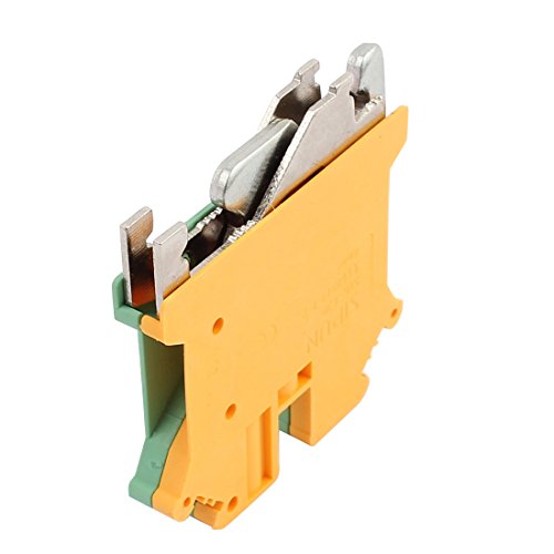 Bloque Terminal SUK-4JD con Montaje en Rail 4mm2 Verde Amarillo miniatura 3