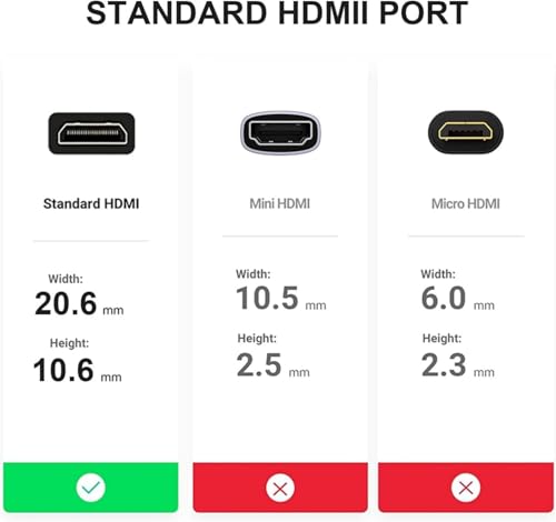 Adaptador HDMI 8K hembra a hembra, 2 unidades miniatura 6