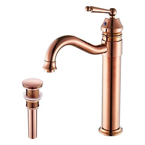 GGStudy Tall Body Single Handle Bathroom Sink Faucet Cover