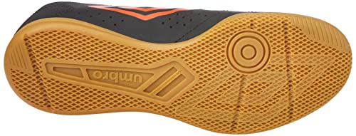 Tênis Umbro Neo Striker, Masculino, Preto/Laranja/Branco, 41