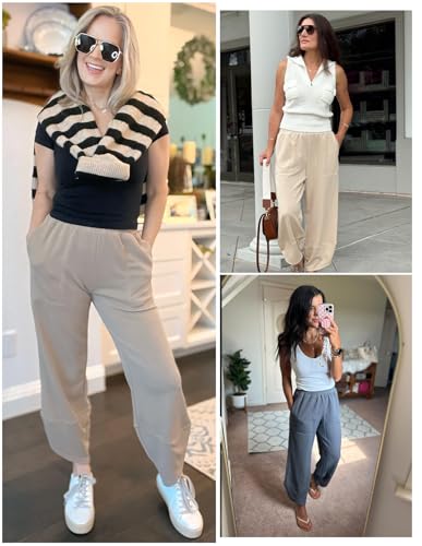 Save 40% on FREEOAK Women's Wide Leg Harem Pants - Image 3