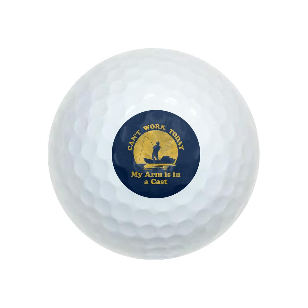 GRAPHICS & MORE Can't Work Today Novelty Golf Balls 3 Pack