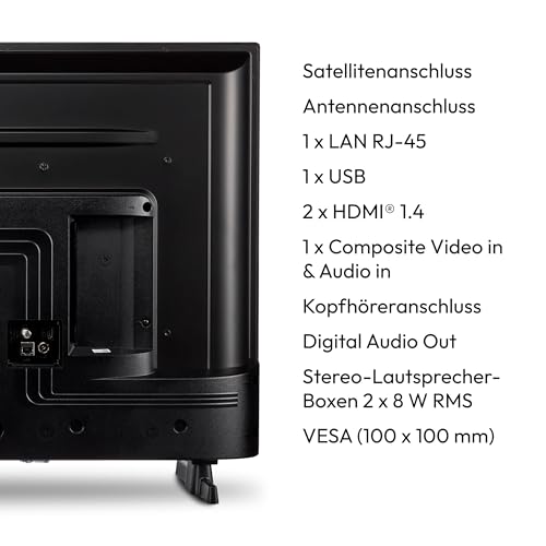 MEDION 108 cm (43 Zoll) Full HD Fernseher (Android TV, Smart TV, HDR, Prime Video, PVR, Bluetooth, MD 843100) – Bild 6