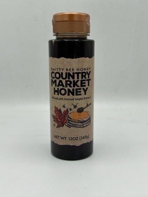 Miel de Maple Smitty Bee - Botella 12 oz, Pack de 6 miniatura 1