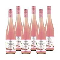 KATLENBURGER - Fruchtweinschorle Rhabarber | Natürlich-leichte und fruchtige Schorle aus Katlenburger Fruchtweinen. Leicht, spritzig und ideal für Sommerabende. Inhalt: 6x 0,75l mit 5% vol.