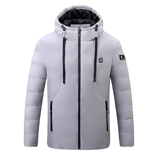 Doudoune chauffante femme et homme veste thermique USB réglable