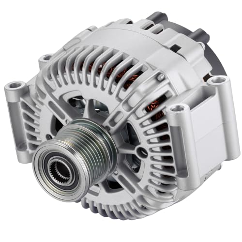 Image of BDFHYK 180A Alternator for Mercedes-Benz Sprinter 2500 3.0L V6 2010-2018, | For Mercedes-Benz Sprinter 3500 2010-2018, E320 2007-2009, R320 2008-2009, R350 2010-2012, 12V, CW, 7-Groove, IF, IR