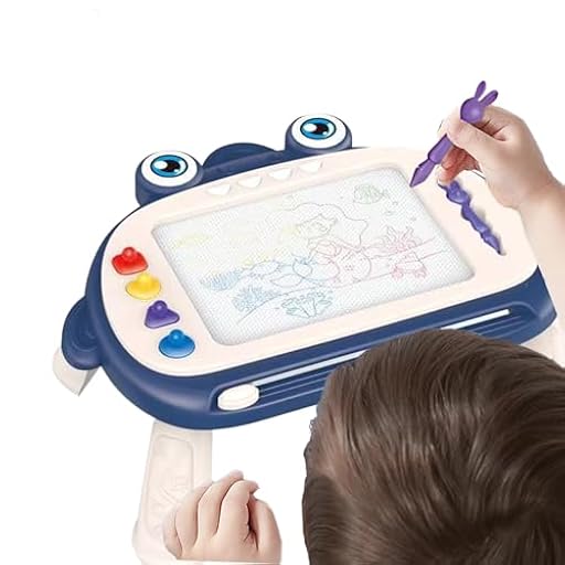 Mesa de dibujo magnético: soporte plegable de material ABS, construcción no tóxica, bloc de notas magnético, función de juego extendida | Para niños creativo Doodle Arte Aprendizaje edu | Ya disponible en tu tienda friki favorita! En mundofriki.es!