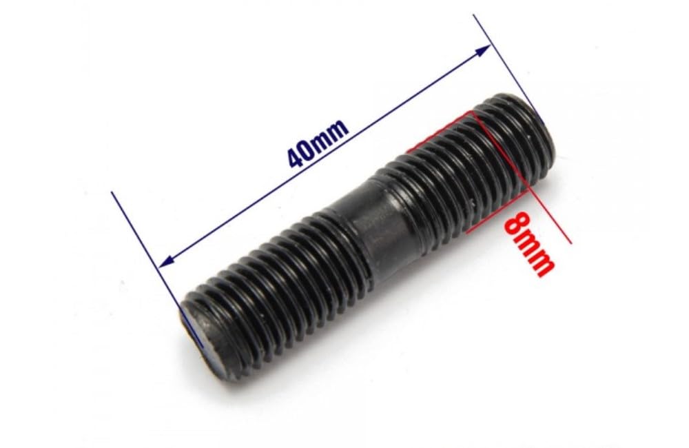 Bullone M8 x 1,25 M10 x 1,25 L 40 mm Turbo testa collettore per VR6 16 V 1,8 GTR EVO
