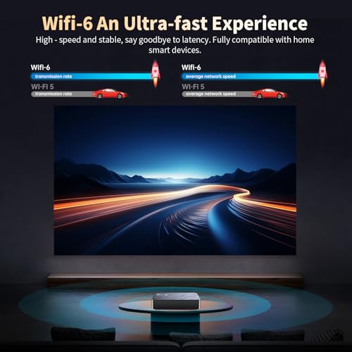 Android TV-box, 14,2 GB RAM, 16 GB ROM, TV-box 4K HDR10 RK3518 Quad-Core, 100M Ethernet WiFi 6/Bluetooth 5.2, spraakbesturing in het Spaans, tv-box, Android - Afbeelding 6