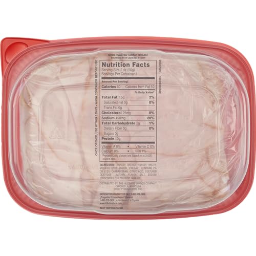 Hillshire Farm Ultra Thin Deli Sliced Turkey Breast Lunchmeat Oven Roasted Turkey Breast, 16 oz - Image 3