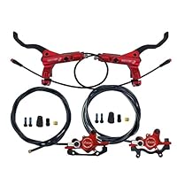 Vtt Hydraulique Freins Disque Hydrauliques Vélo - Kit Avant/Arrière Alliage Alu Kit Frein Hydraulique Vtt