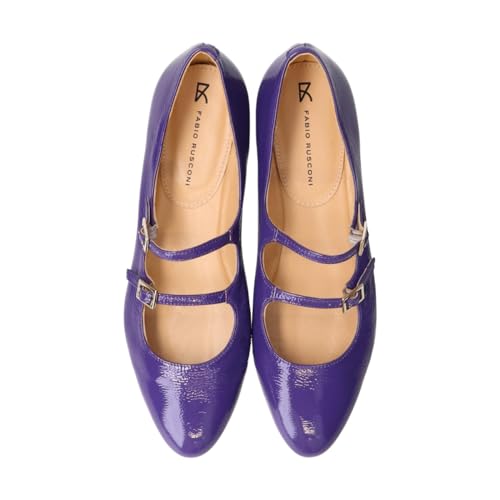 0.5 inch (1.2 cm) Heel, Double Strap Saket Ballet4