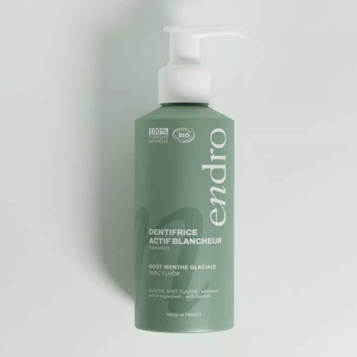 Organic fluorine gel toothpaste – Mint