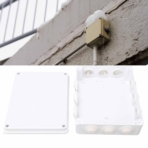 Boîte de jonction étanche IP65 boîtier dérivation extérieur ABS Chrees 25cm