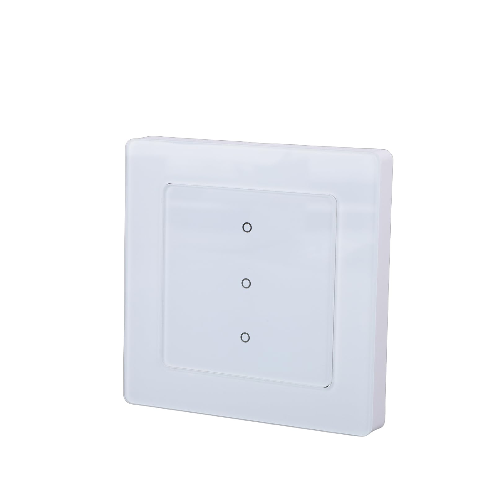 Interruptor de Luz WiFi Inteligente, Interruptor de Control Remoto, de Pantalla LED de Cristal Táctil Inalámbrico con Control de Voz de la Aplicación Smart Life TY, Ideal para
